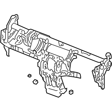 Honda 61300-SHJ-A00ZZ Beam, Steering Hanger