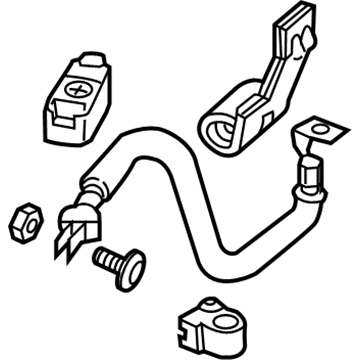 2017 Honda Accord Hybrid Battery Cable - 32410-T3V-A01