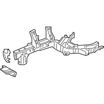 Honda 60810-TRX-405ZZ Frame, R. FR. Side