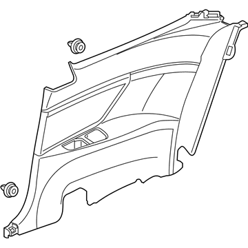 2020 Honda Civic Door Trim Panel - 83780-TBG-A01ZB