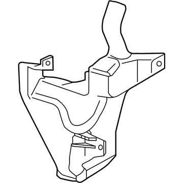 2012 Honda Civic Washer Reservoir - 76841-TR0-A01