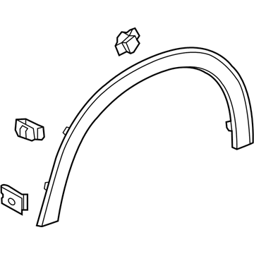 Honda 74157-T7W-A31 PROTECTOR, L. FR. WHEEL ARCH