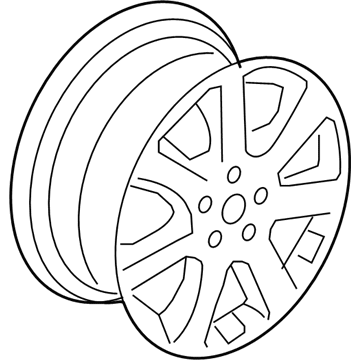 2007 Honda CR-V Rims - 42700-SWA-A82