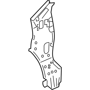 Honda 64130-T0J-A00ZZ Pillar, R. FR. (Lower) (Inner)