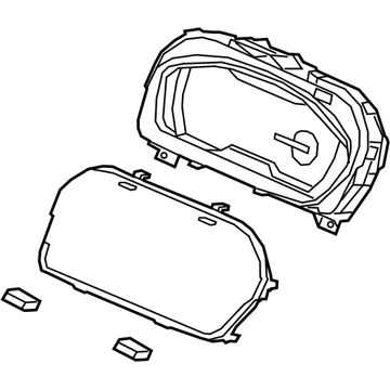 Honda 78100-TXM-A02 Meter Assembly, Combination (Rewritable)