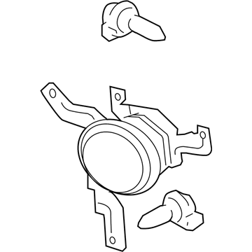 Honda 08V31-SWA-1M002 Light Assembly, Driver Side