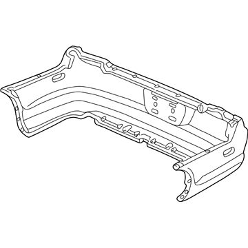 2000 Honda Accord Bumper - 04715-S82-A90ZZ