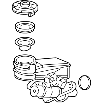 Honda 46101-TGG-305 Master Cylinder Set (Coo)