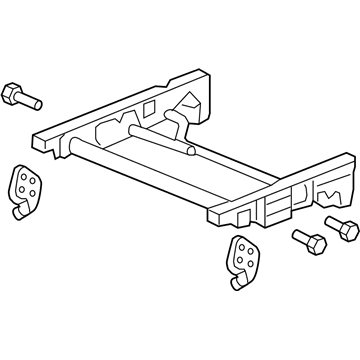 Honda 81690-TK8-A01 Riser Assy., L. Middle Seat