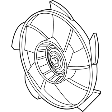 Honda Clarity Plug-In Hybrid Cooling Fan Assembly - 38611-5WP-A01