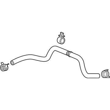 Honda Ridgeline Brake Booster Vacuum Hose - 46402-TZ5-A02