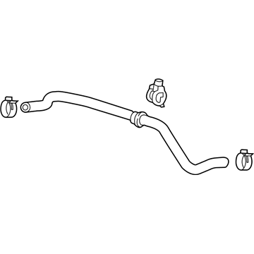 Honda Civic Brake Booster Vacuum Hose - 46402-TR7-A01