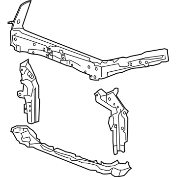 Honda Accord Radiator Support - 60400-TA0-A00ZZ