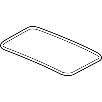 Honda 70205-TVA-A01 Seal, Sunroof Glass