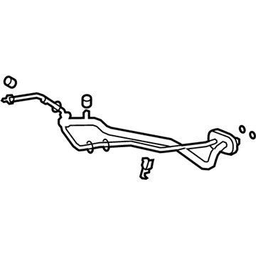 2009 Honda Accord A/C Hose - 80321-TA0-A01