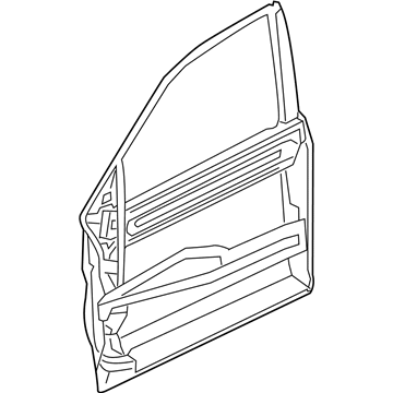 Honda 67050-T2A-A90ZZ Panel Comp,L FR Door