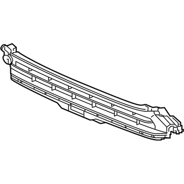 Honda 71115-TBA-A60 Grille Assembly, Front Bumper (Lower)