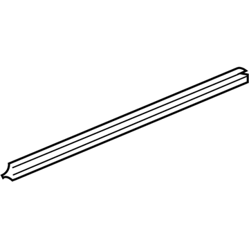 Honda 72827-TP6-A01 Seal, RR. Door Side Sill (Lower)