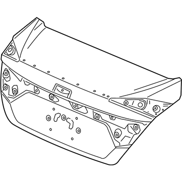 Honda 68500-TBA-A10ZZ Lid, Trunk