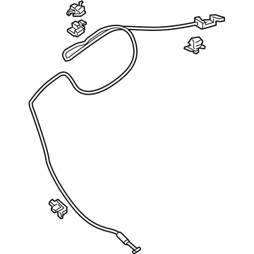 Honda 74880-TBA-A01 Cable,Trunk Open