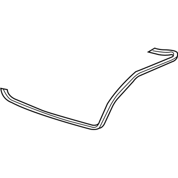 Honda 74865-SDA-A10 Weatherstrip, Trunk Lid