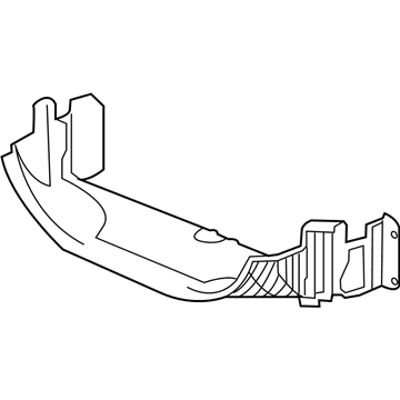 Honda 74117-SZT-G11 Guide, FR. Bumper Air