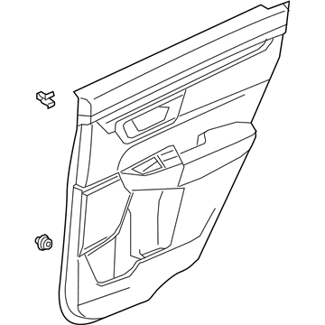 Honda CR-V Door Trim Panel - 83761-TLA-A11ZA