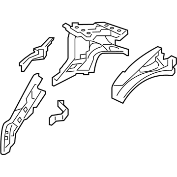 Honda 60650-TK8-A10ZZ Housing, R. FR.