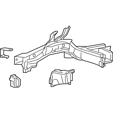 Honda 60810-TK8-A00ZZ Frame, R. FR. Side