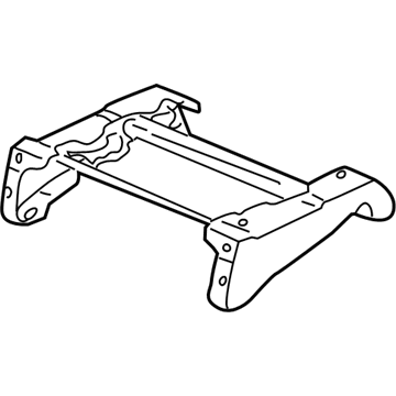 Honda 81275-S9V-A41ZA Riser Assy., R. FR. Seat *G59L* (MEDIUM FERN)