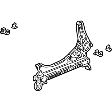 Honda 81560-S9V-A02 Adjuster, L. FR. Seat Slide (Outer)