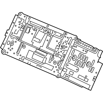 Honda 39171-T6Z-A11 Audio Unit Assy., Base (Panasonic)