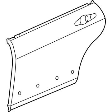 Honda 67651-SDA-A10ZZ Skin, L. RR. Door