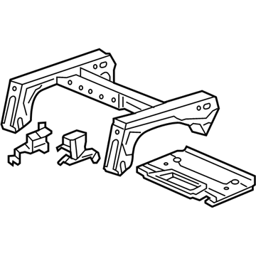 Honda 81275-SHJ-A01 Riser Assy., R. FR. Seat