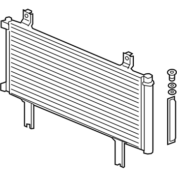 Honda 80100-TXM-A02 W-CONDENSER ASSY