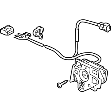 2010 Honda Civic Mirror Actuator - 76210-SNB-N01