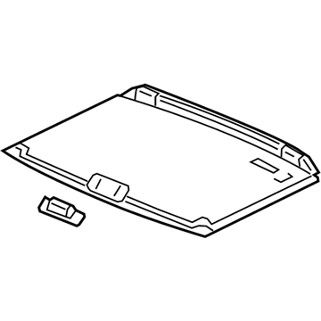 2019 Honda Odyssey Sun Visor - 70600-THR-A01ZA