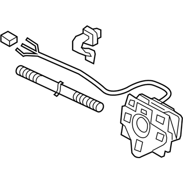 2007 Honda Civic Mirror Actuator - 76210-SNA-A01