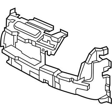 Honda 74160-THR-A00 Shroud, FR. Bulkhead Air