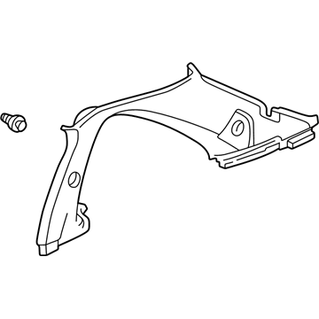 Honda 84130-S82-A00ZB Lining, R. RR. Quarter *NH302L* (PALE QUARTZ)