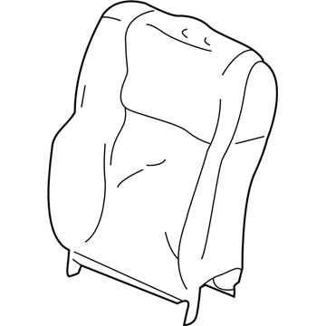 1997 Honda Civic Seat Cover - 81521-S04-A11ZA