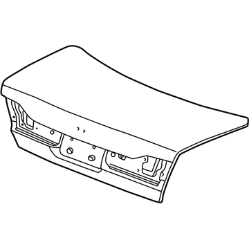 Honda 68500-S84-A92ZZ Lid, Trunk (DOT)