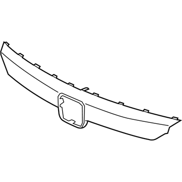 Honda 71122-TVA-A11 Molding, FR. Grille