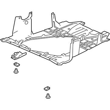 Honda 74110-TWA-A00 Cover, Engine (Lower)