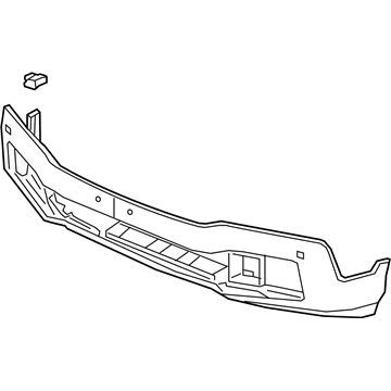 Honda 71105-T6Z-A10 Face, FR. Bumper (Lower)