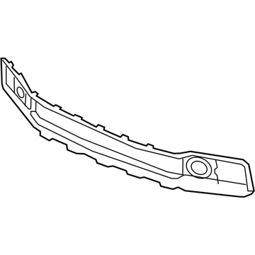 Honda 71110-T6Z-A10 Garnish, FR. Bumper Face Skid