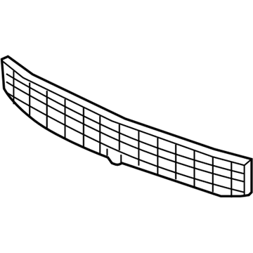 Honda 71113-T6Z-A00 Mesh, Front Bumper (Lower)