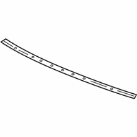 Tva A11 Genuine Honda Rubber Hood Seal Tva A11 Genuine Honda Rubber Hood Seal
