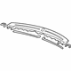 Honda 77461-S01-A00ZA Garnish, FR. Defroster *NH178L* (EXCEL CHARCOAL)