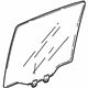 Honda 73400-S9V-A00 Glass Assy., R. RR. Door (Green) (PPG)
